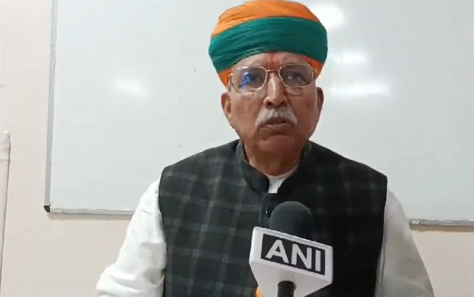 Union Law Minister Arjun Ram Meghwal