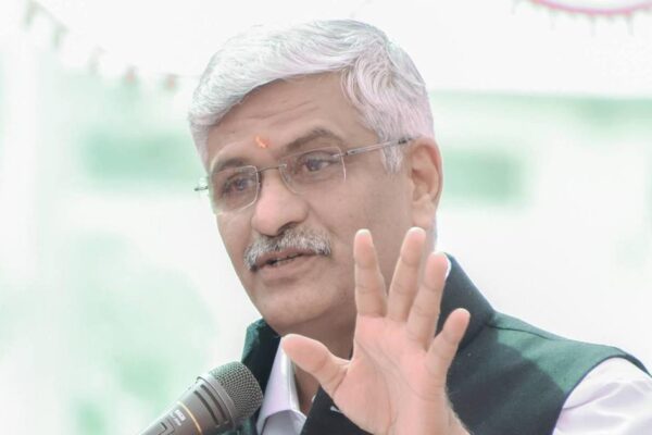 Union Jal Shakti Minister Gajendra Singh Shekhawat Arrives in Jodhpur