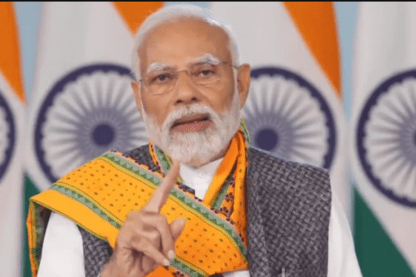 PM Modi Lays Foundation Stone for Amrit Bharat Railway Stations