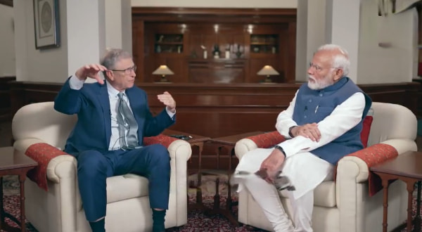 AI: The Future of India, A Discussion Between PM Narendra Modi and Bill Gates