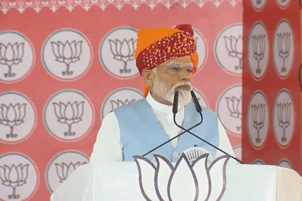 PM Modi Addresses Vijay Shankhnad Rally in Rajasthan