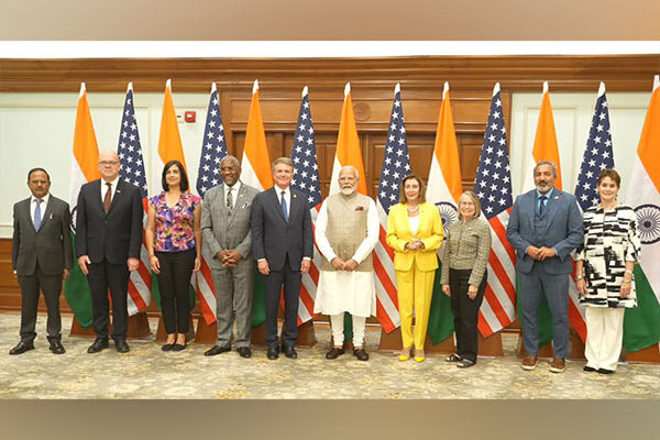 PM Modi Meets with Bipartisan US Congressional Delegation in New Delhi