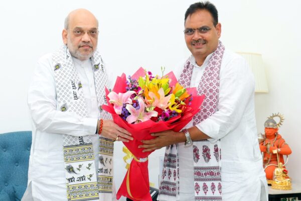 Rajasthan CM Bhajanlal Sharma Holds Key Discussions with Union Home Minister Amit Shah on State Development